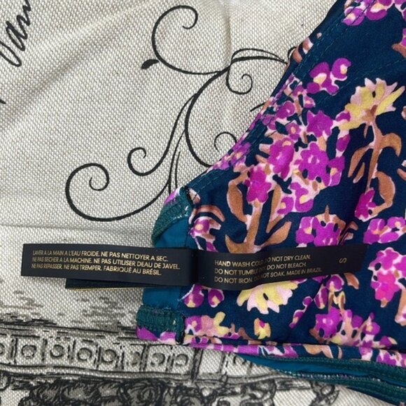 NWOT VIX PAULAHERMANNY Driss Retro Bikini Top - Picture 9 of 9